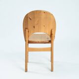 Glostrup Danish pine tulip dining chairs, Niels Koefoed, Denmark 1970s