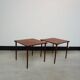 Pair of Danish teak side tables by Peter Hvidt for John Stuart, 1960s