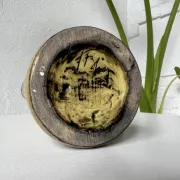 Jacques Blin: Yellow glazed ceramic jug