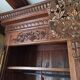 Norman wardrobe in oak Solid basket bouquet of flowers