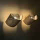Pair of Shogun Wall Lights by Mario Botta for Artemide, 1980s.