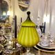 Empoli opaline glass candy box 1960