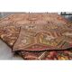 Vintage Turkish Oushak Handmade Wool & Cotton Brown Area Rug 164x288