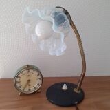 Antique lamp with tulip