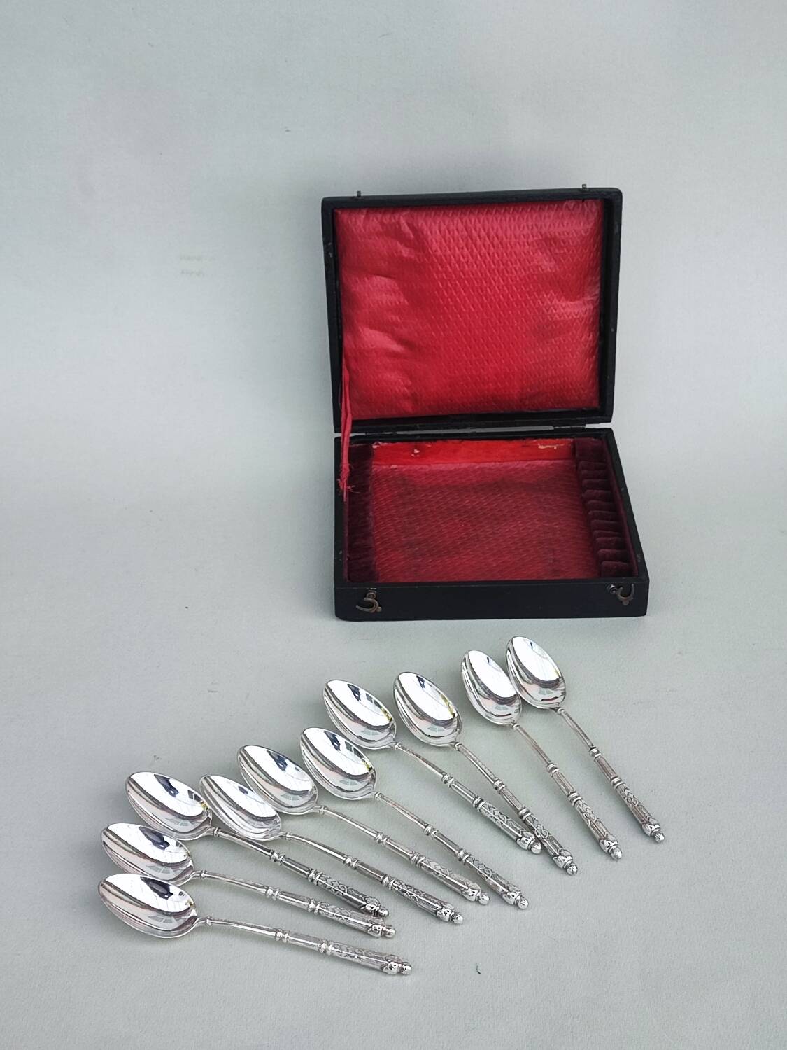 10 X silver plated teaspoons