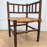 Chaise en chêne rustique