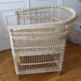 Rattan armchair