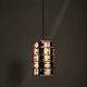 Mid-Century Czech Chrome Geometric Pendant Light, 1960s
