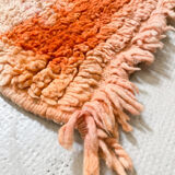 Moroccan Berber rug Boujaad corridor with colorful patterns 282x69cm