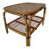 Vintage rattan coffee table from the 70s - organic lines, Riviera spirit.