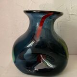 Murano style glass vase
