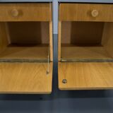 Ensemble de deux tables de nuit par Halabala pour UP Zavody, années 1950