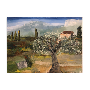 peinture à l'huile