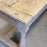 19th oak farm table