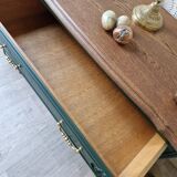 Green vintage chest of drawers