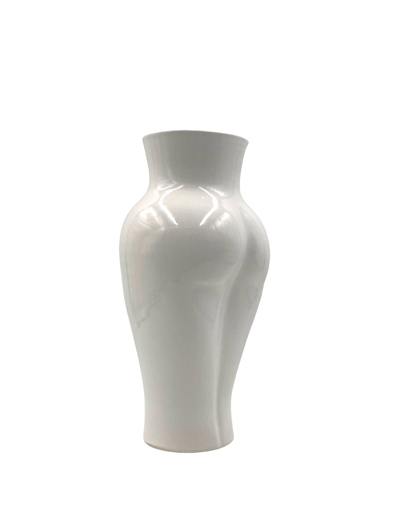 Postmodern ceramic 'Femme' vase, Baba, Vallauris France ca. 1980s