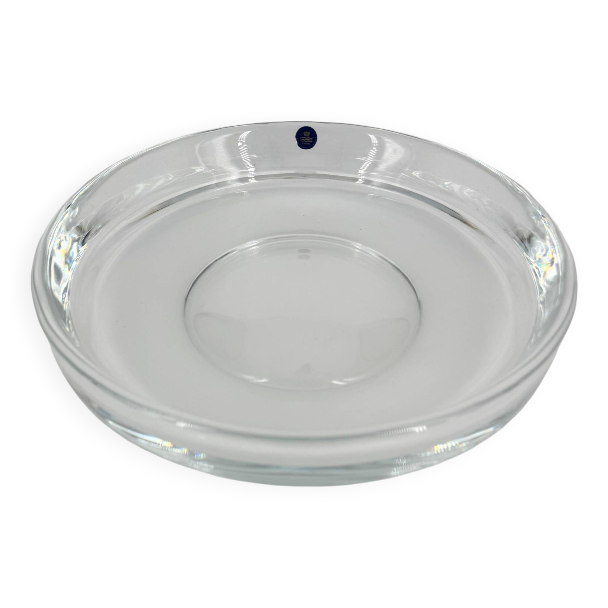 Royal Copenhagen Crystal Centerpiece for Holmegaard, 1970s