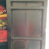 Armoire chinoise ancienne en bois laqué