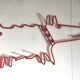 Wall coat rack vintage dog Ikea, 90s