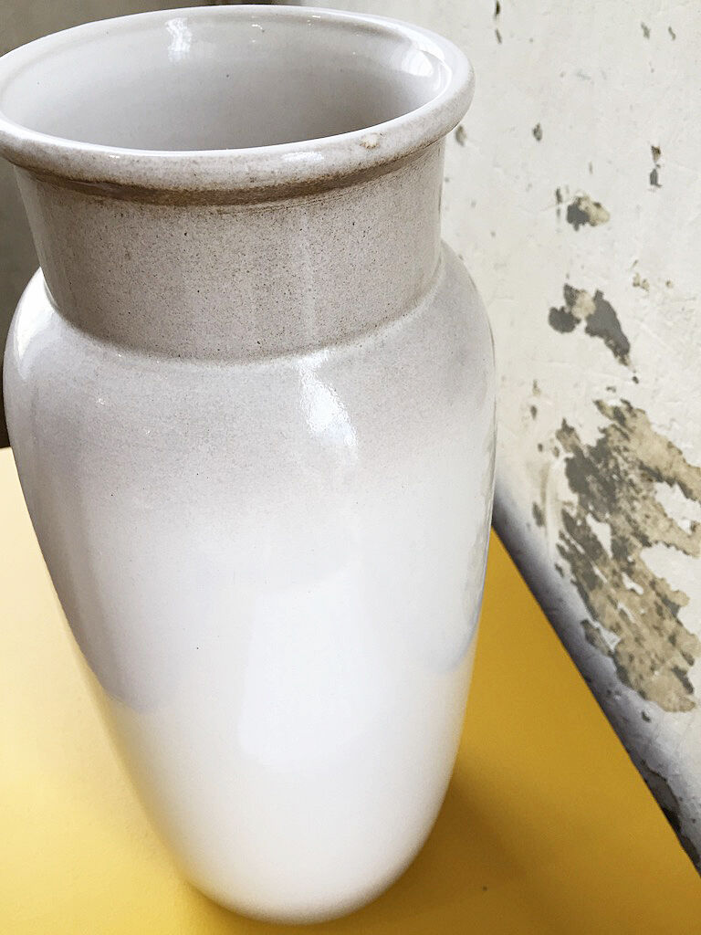 White Scheurich vase