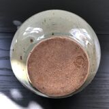 Hand has coarse salt in sandstone