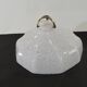 suspension with marbled opaline lampshade/vintage