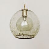 Bubble glass pendant lamp by Doria