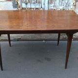 Danish teak and rosewood table
