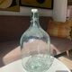 Transparent glass bottle