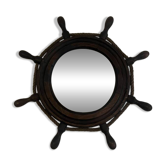 Miroir gouvernail en bois