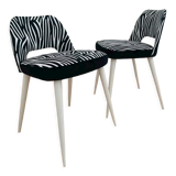Duo of restored chairs