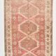 4x8 Red & Beige Oriental Persian Rug 135x255Cm SK 22292