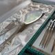 Silver-plated fish service by Ravinet d'Enfert