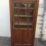 Library in solid oak