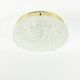 Large Mid-Century Modern Murano Ice Glass Flush Mount from Doria, 1960s