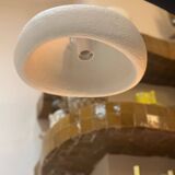 Minimalist suspension cloud Japanese wabi sabi white - d30 cm