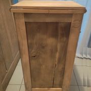 Bedside table solid wood furniture drawer blue