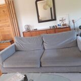 4-seater sofa with cushions