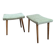 Set of 2 Scandinavian footrests