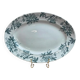 Oval plate Saint-Amand model Anemone – Old ironstone