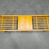 Set of Three Mid-Century Wooden Plant Stands, Czechoslovakia 1970s