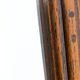 Miroir vintage octogonal en bois massif avec détails sculptés