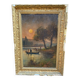 19th century pond landscape