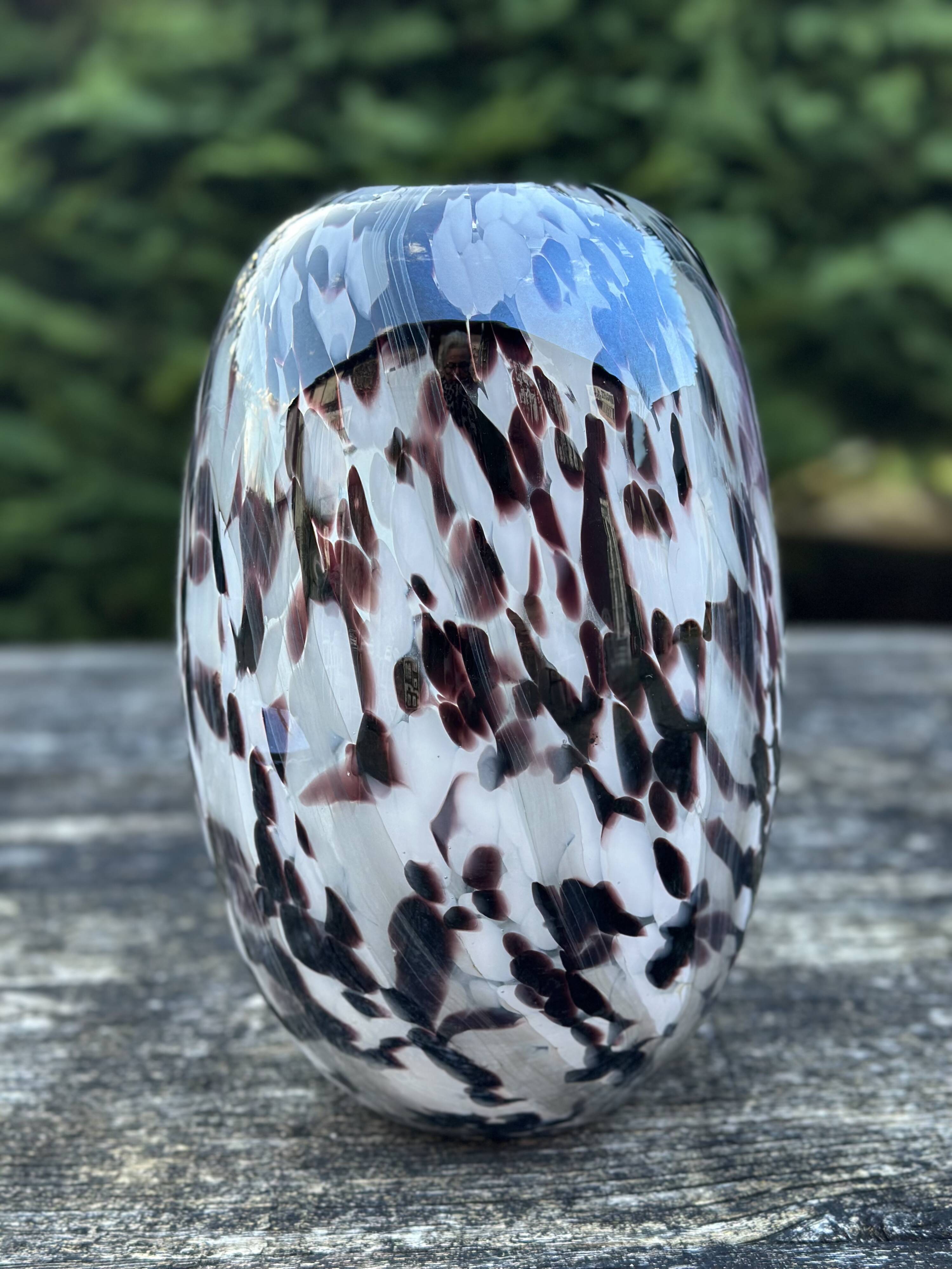 Murano glass vase Height 28 cm