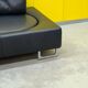 Black Leather De Sede DS-165 Sofa