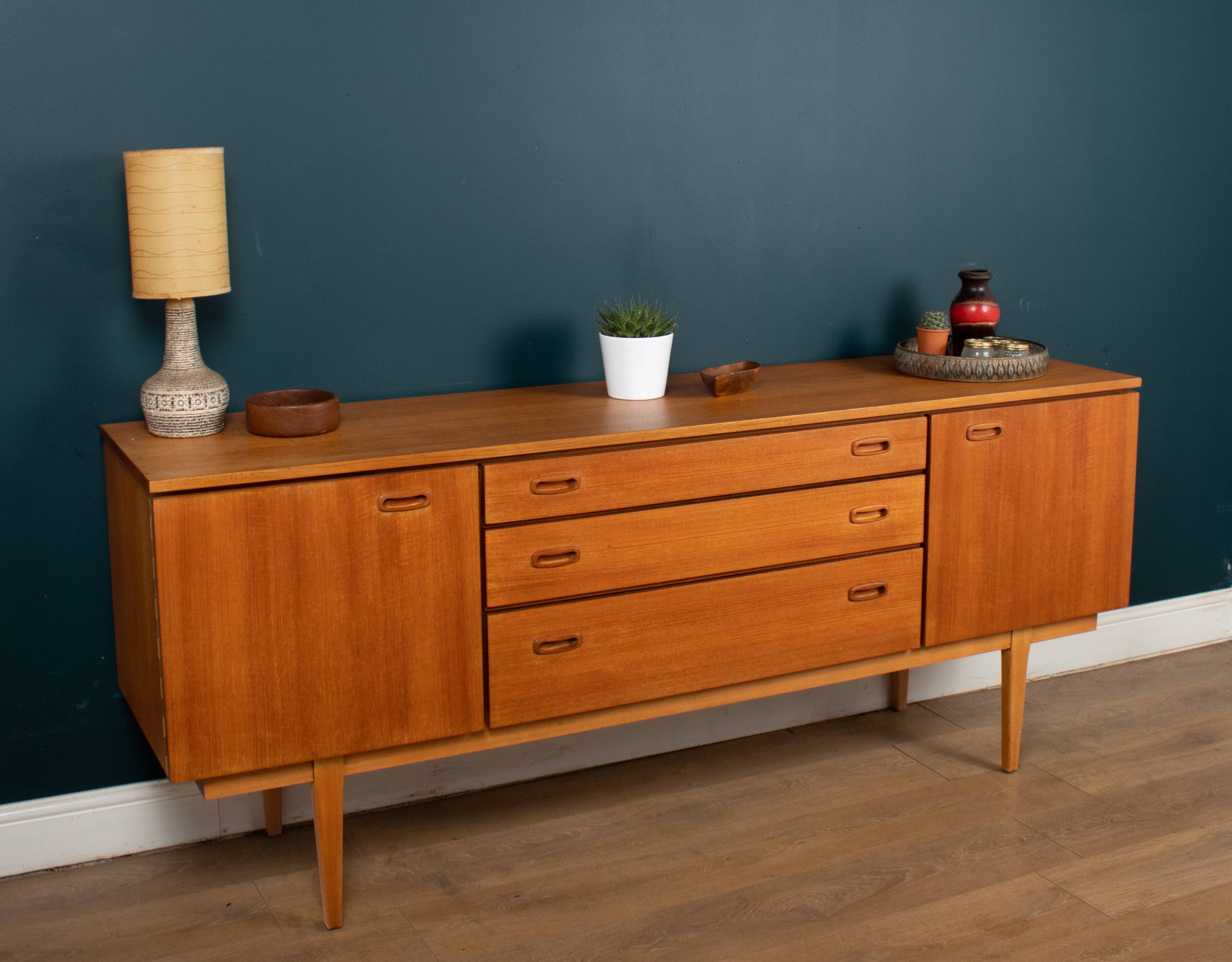 Retro Teak 1960s Sideboard By Nathan