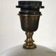 Vintage ceramic and brass lamp