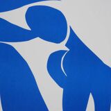 Henri Matisse: Blue Nude IV, signed lithograph