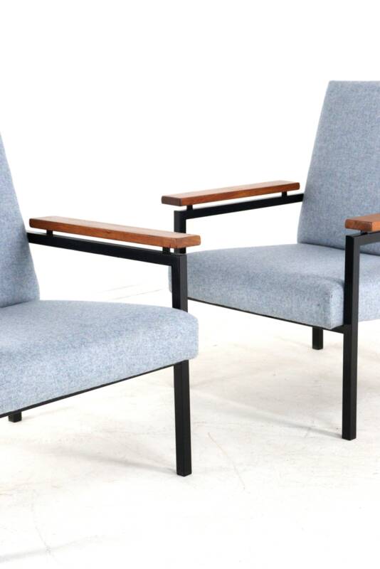 Gijs van der Sluis armchair no. 30 men's model - dutch mid century design