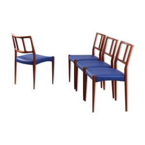 4 chaises scandinaves